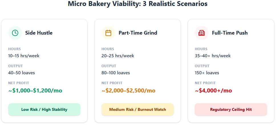 The 3 Viability Scenarios (Comparison Chart)