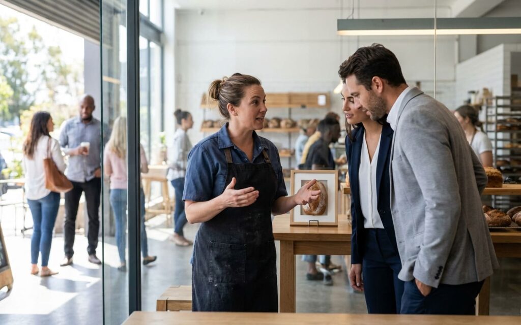 Do bakery customers care about the baker’s story?