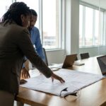 What are the key components of a construction business plan in the U.S.?