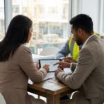 What are the tax implications of using owner-operator equipment in a construction business?