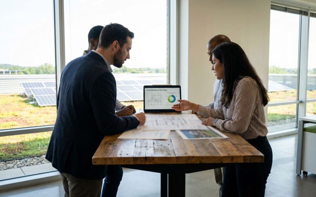 What insurance gaps exist in standard contractor policies for green building projects?