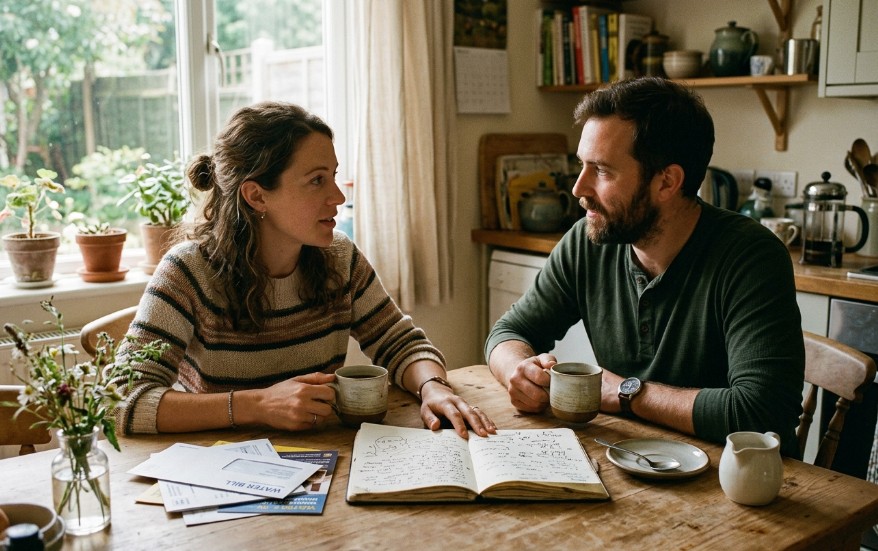 Fair bill splitting when one partner earns more