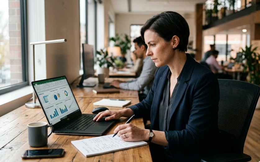Service Business Break-Even Calculator Based on Billable Hours and Project Margins